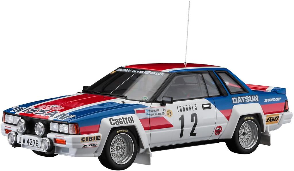 Hasegawa Nissan 240RS 1983 Monte Carlo Rally Plastic Model 20727 1/24 (BS110) (Car)