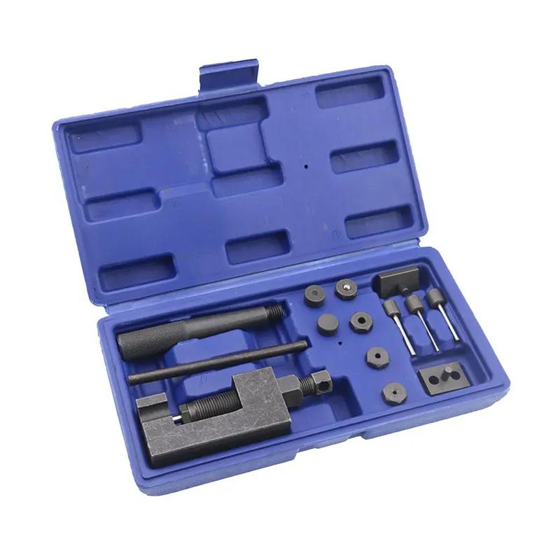 Motorcycle Chain Breaker Bike Chain Riveting Tool 6 Pins Cutter Riveter For 415/420/428/520/525/530/630