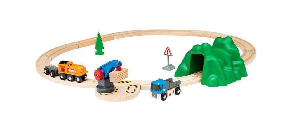 BRIO WORLD Crane Starter Set