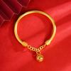 Gong Ling Hydrangea National Fashion Ladies Temperament Plated Bracelet Exquisite Bracelet