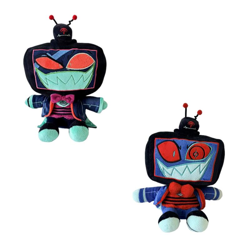 New Hazbin El Plush Vox Plushies Cartoo Figures Anime Dolls Plushies Stuffed Doll Peripherials Kid Toys Birthday Gifts