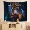1pc Colorful Designed Birthday Backdrop Tapestry Suitable For Bedroom Home Party Decor Street Graffiti Colors That Children Like