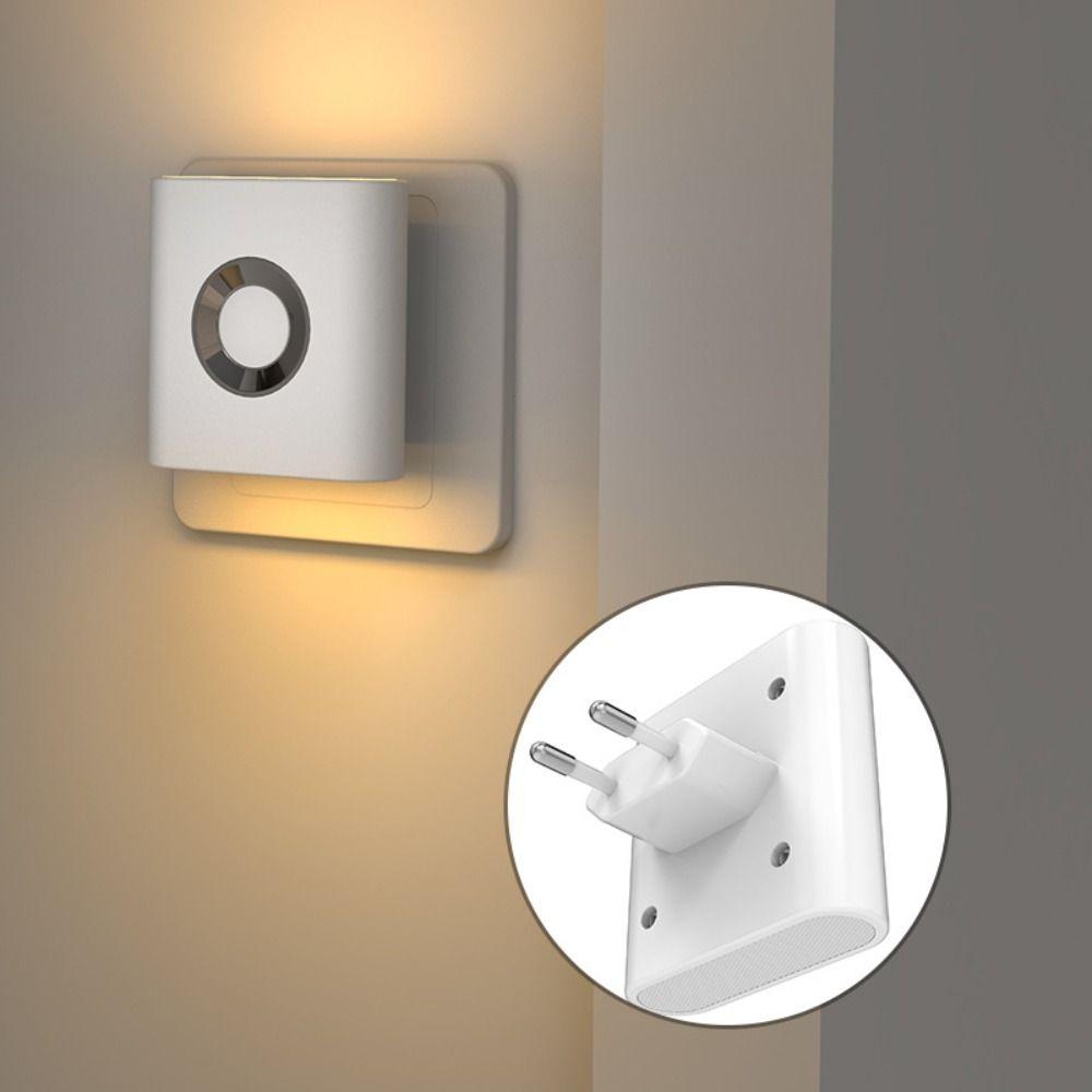 Type C Rechargeable Motion Sensor Light Auto On/Off Mini Size LED Night Light Sleep-Friendly New Style Closet Light Hallway