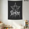 Slipknot Star Tapestry Bold Room Tapestry Fashion Print Wallmounted Work Of Art Atmospheric Background Cloth Christmas Gift