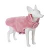 Cozy Wear Warm Fleece Dog Jacket Adjustable Fit Reversible Design Dog Vest D-ring Attachment Soft Pet Coat Winter Season