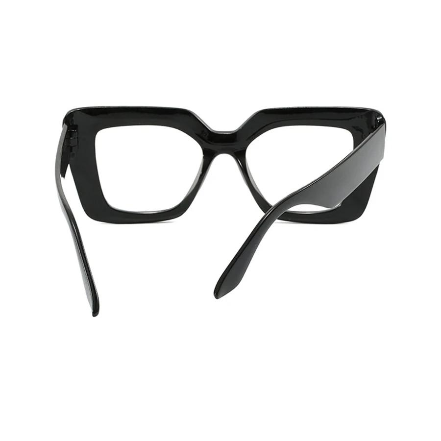 Big Square Eyeglasses Frames Women's Anti Blue Light Glasses New Trend Computer Goggles Glasses Transparent Optical Spectacle