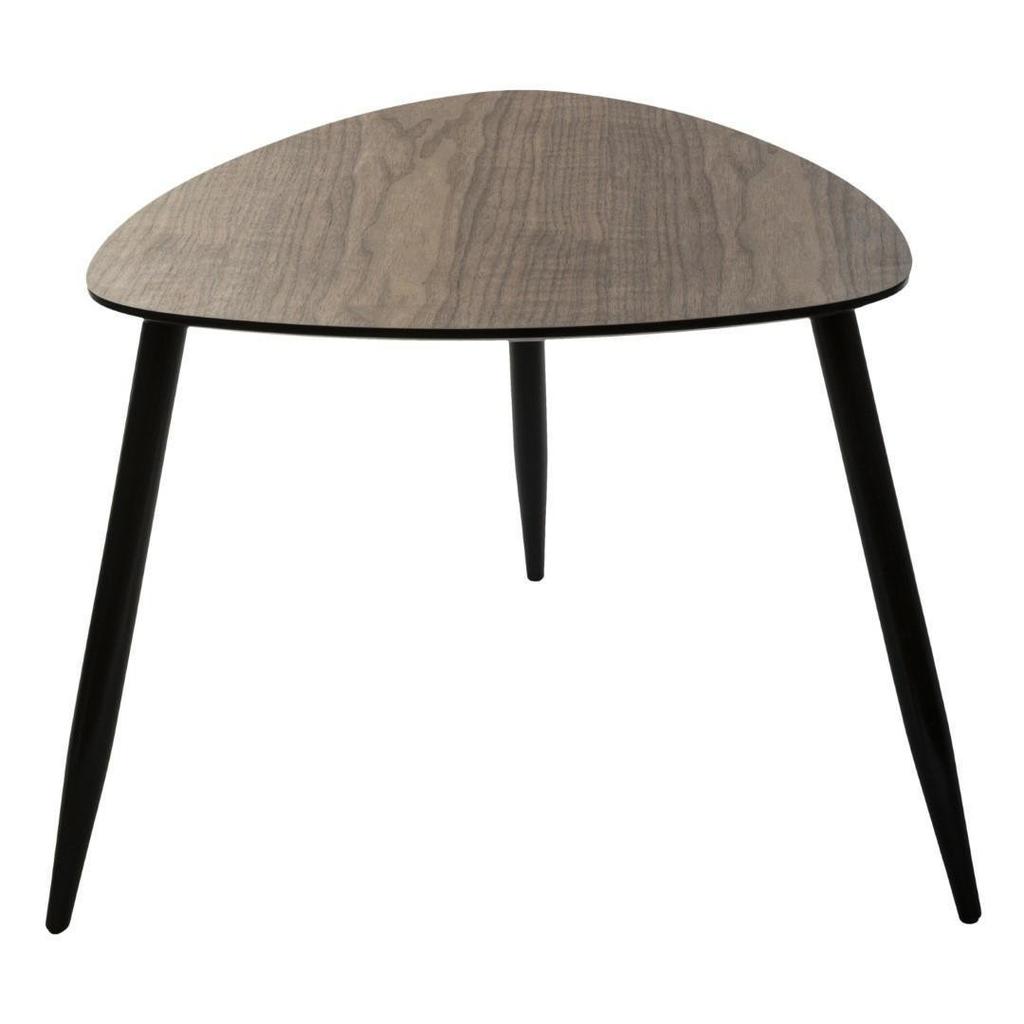 Set of 2 Tables Mileo S Walnut