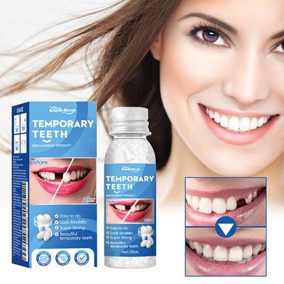 Temporärer Zahn Falsche Zähne Reparaturkleber zum Befestigen Füllen Fehlender Gebrochener Zahn Sicherheit Dentalbedarf