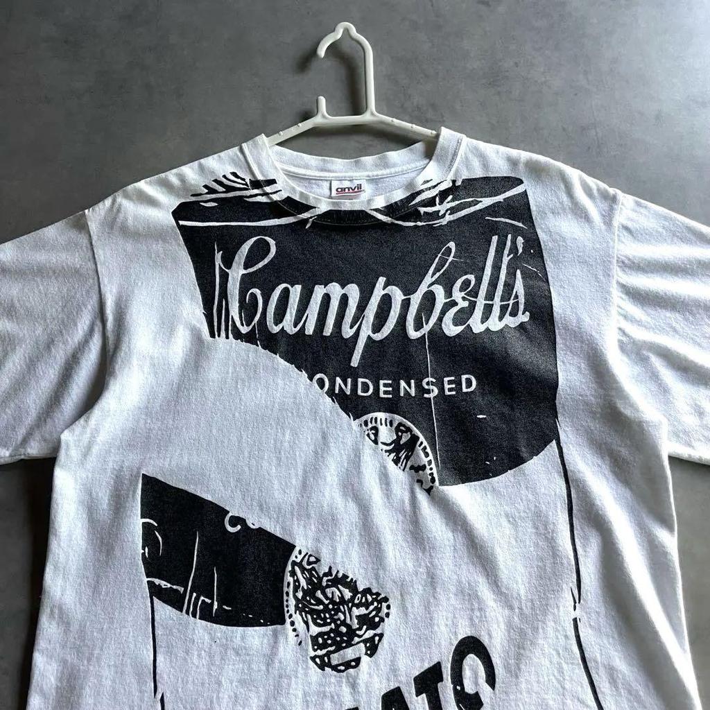 [USED] 90s Andy Warhol “TOMATO SOUP” musium tee
