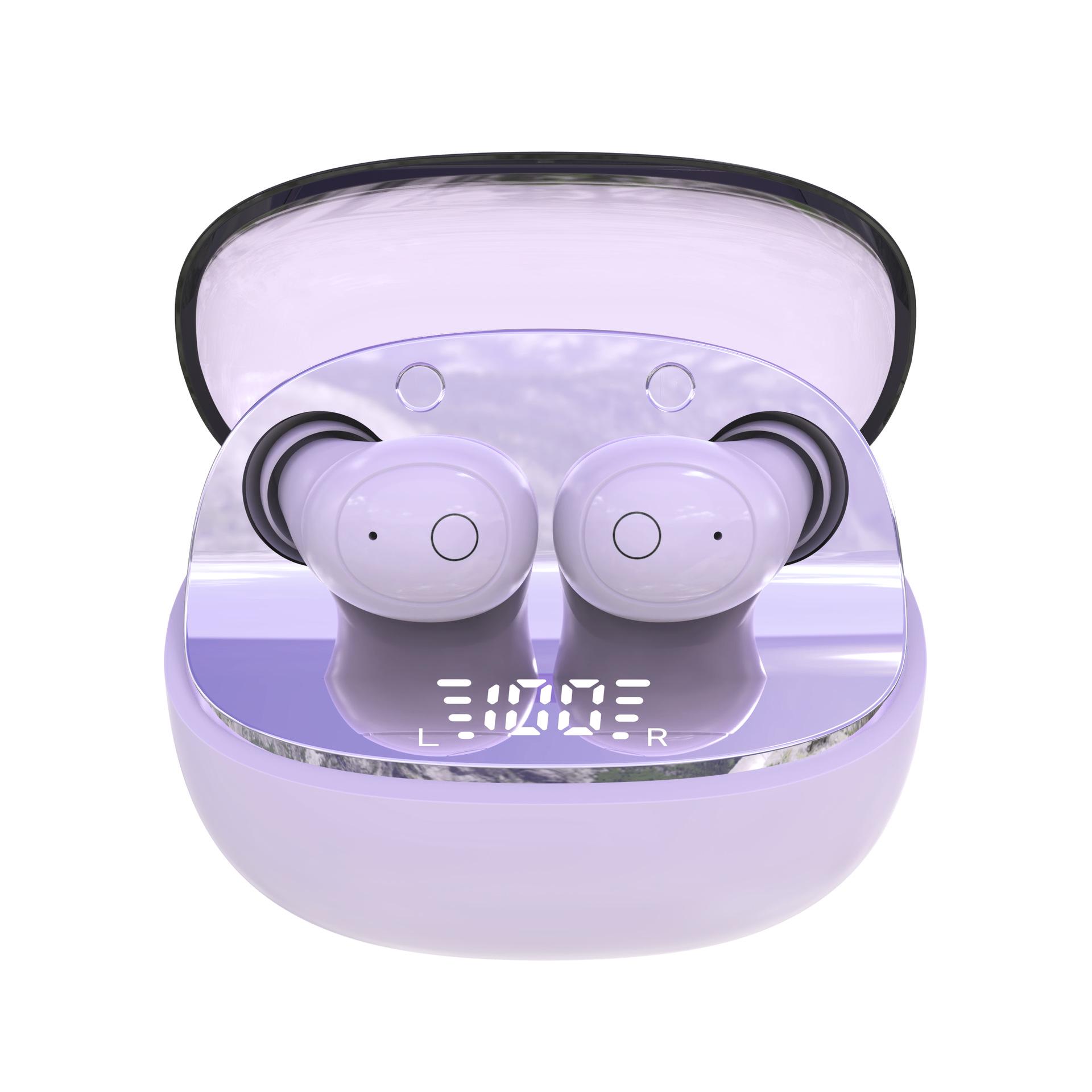 

T10 Sleep Bluetooth Earbuds V5.4 - Ultra-Small, No Flashing Light, True Wireless In-ear Earphones