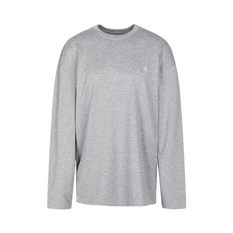 LESSLESS 2026 Spring Cotton Blend Loose Long Sleeve T-Shirt M