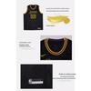 Nike T-Shirt NBA Los Angeles Lakers Davis 3 Retro Basketball Jersey Kids Tops Black 3Z2B7BY1P-LAKAD