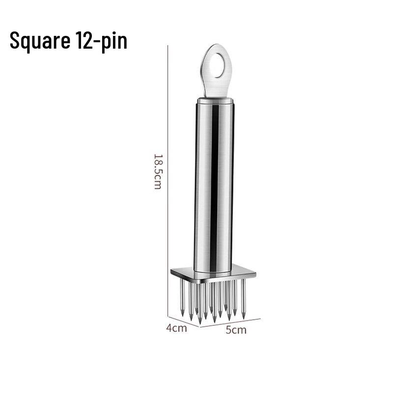 Wutuo Automatic Rebound 304 Stainless Steel Meat Tenderizer