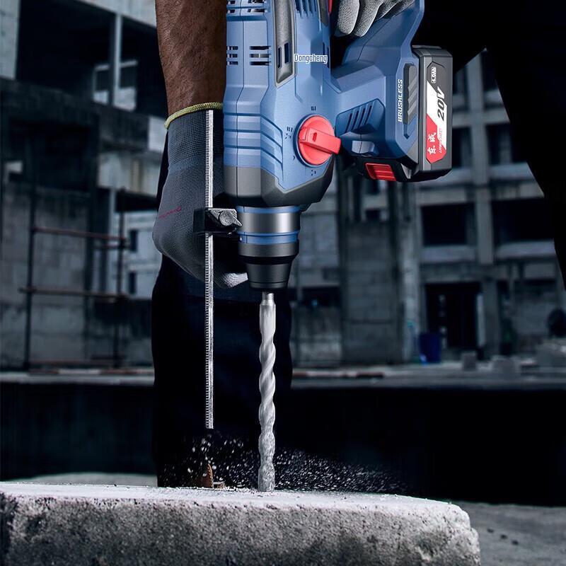 Dongcheng DCZC22 Cordless Brushless Rotary Hammer Drill CN plug (adapter included)