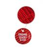 Luxury Carbon Fiber Car Start Button Cover Sticker For Ford F-150 Explorer 16-18