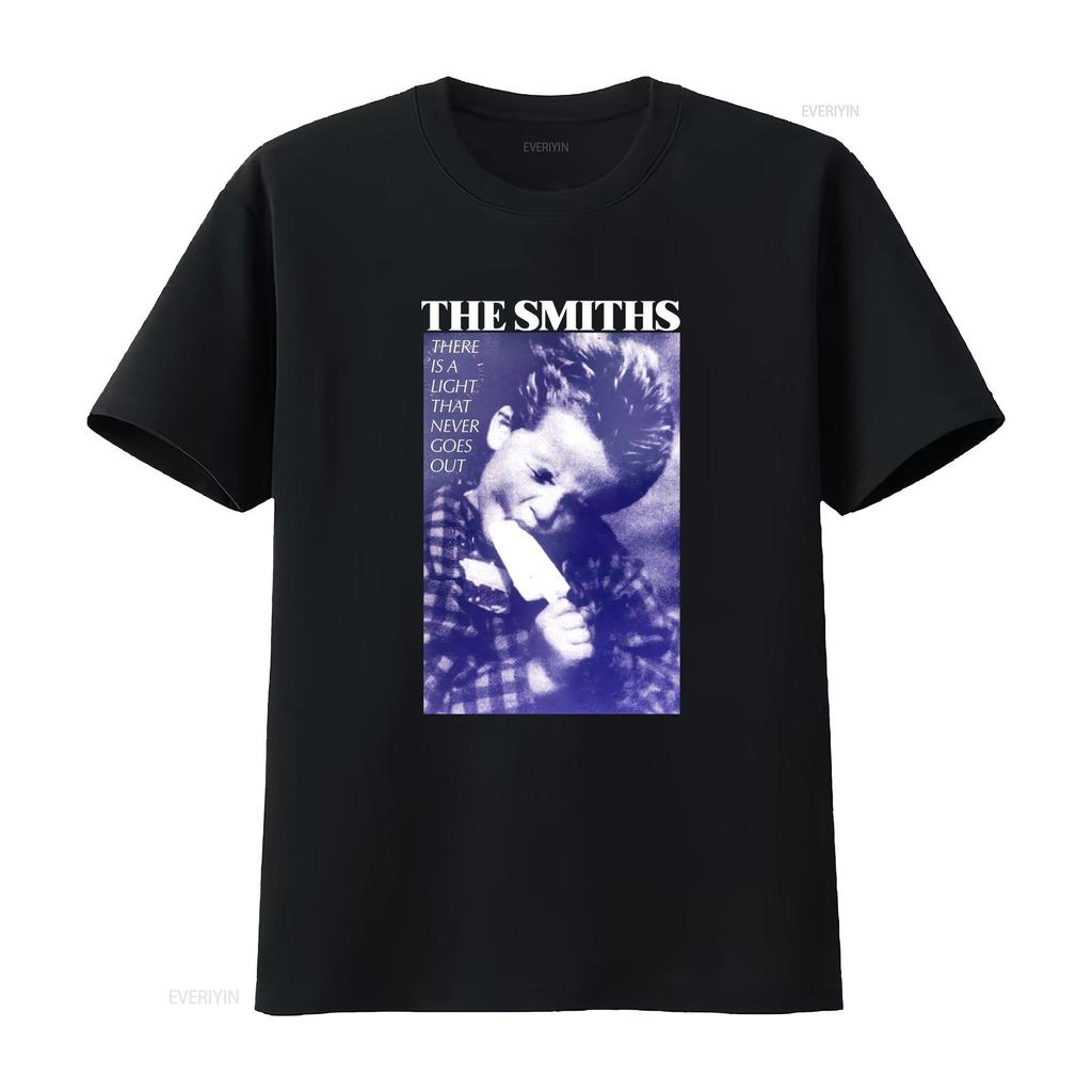 The Smiths There Is A Light That Never Goes Out Queen Dead T Shirt Vintage Washed Streetwear Designer Clothes Stylish Graphic