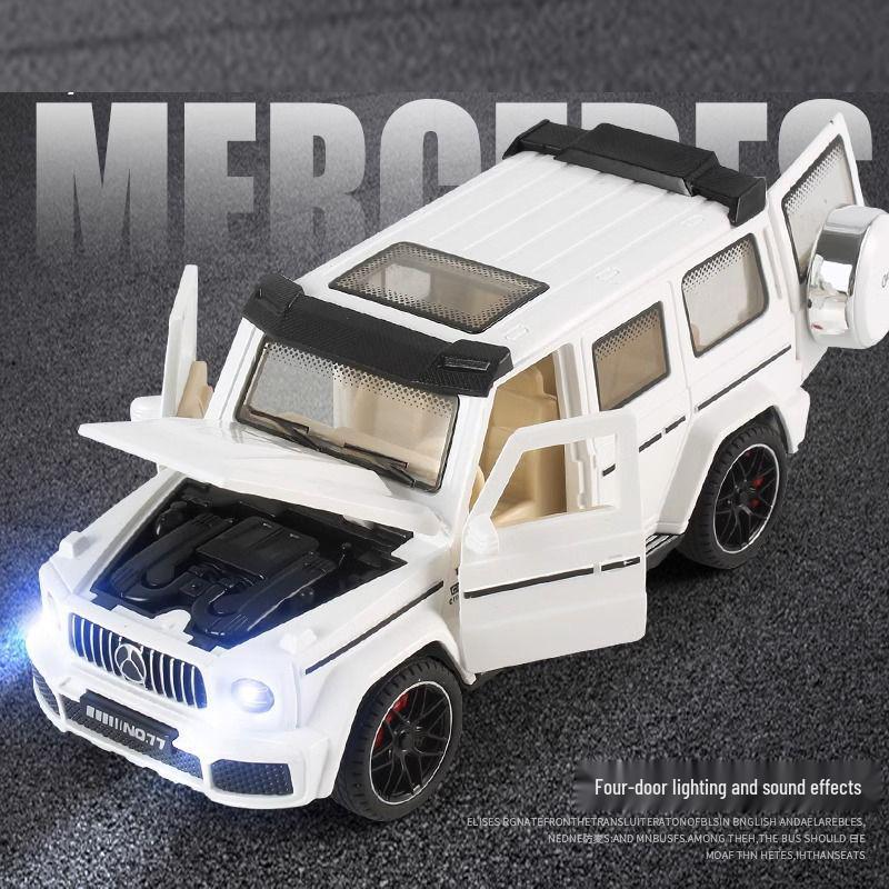 

Игрушечная машина Alphard: Детская инерционная модель со светом, музыкой и открывающимися дверями