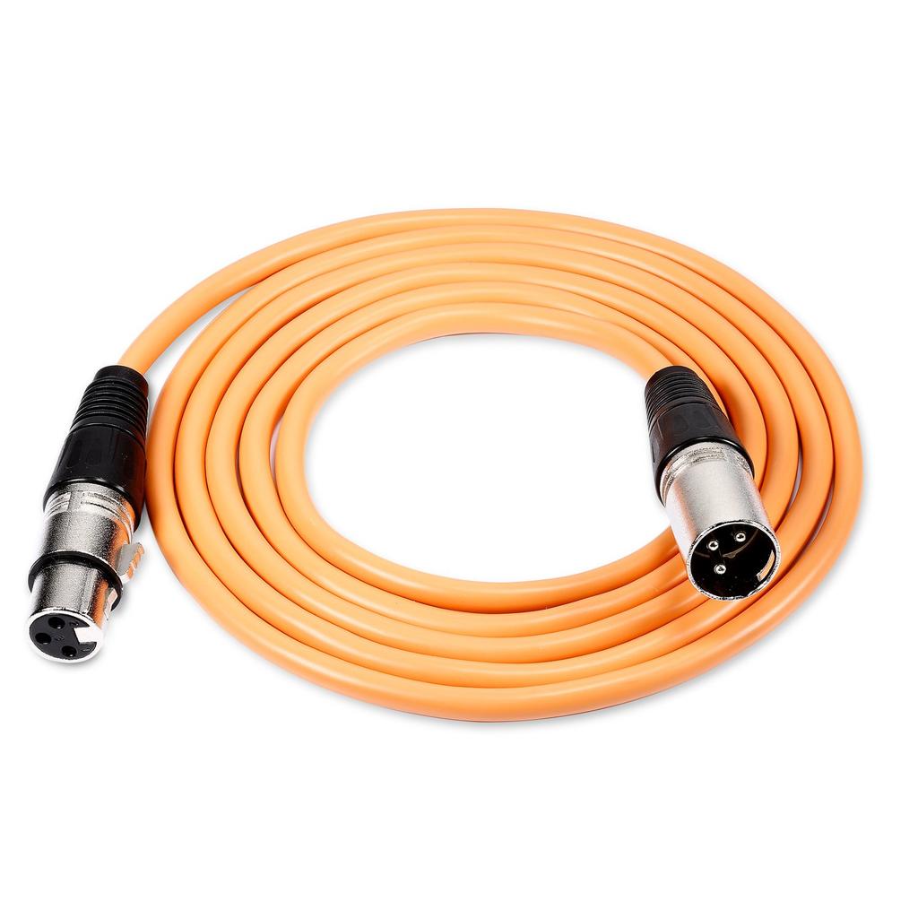 Neewer Audio Cable Set 1 Meter XLR Male To XLR Female Microphone Cables (6 Cables), (Green, Blue, Purple, Red, Yellow, Orange)