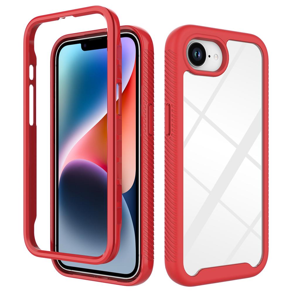 

Чехол для iPhone 16e Противоударный 2 в 1 PC+TPU Чехол для телефона Red
