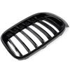 Car Front Sport Kidney Grill Grille Matte Glossy For BMW X3 F25 X4 F26 14-17 Single Line Slat Replacement Racing Bumper Grills