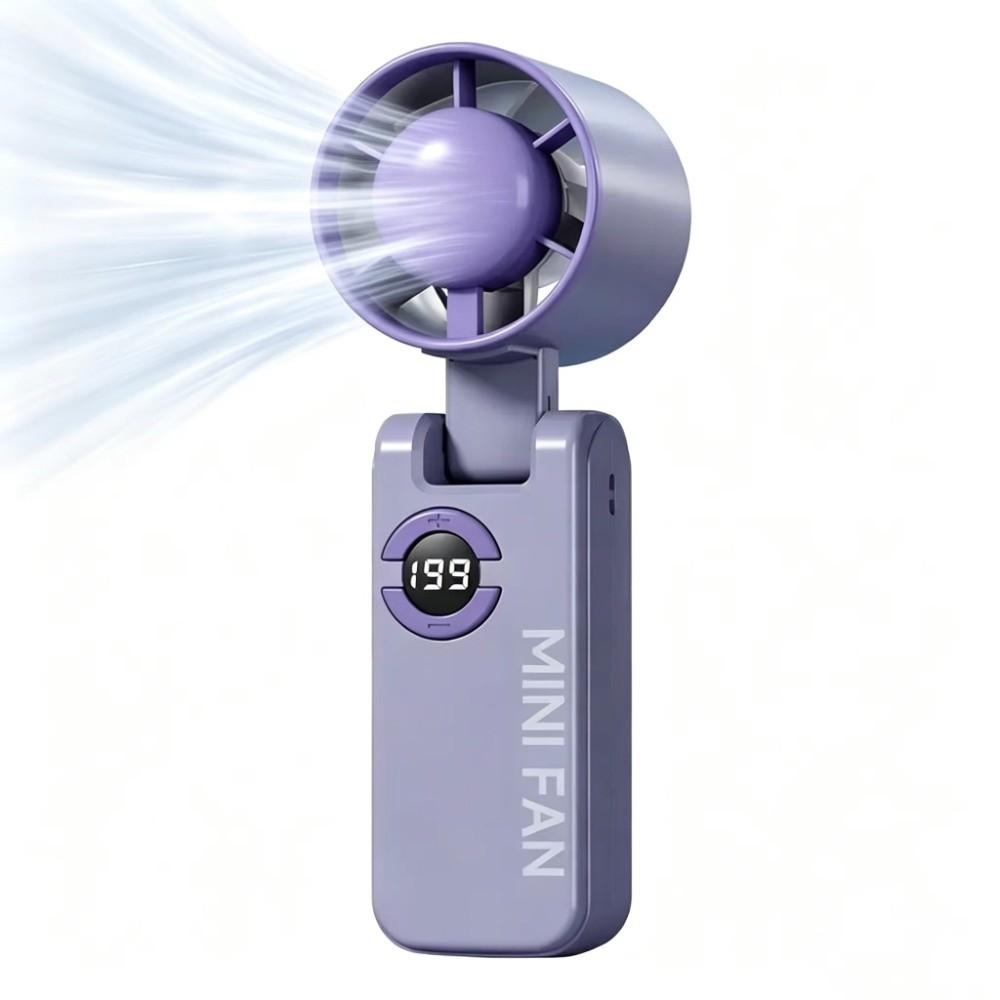 Powerful High-speed Fan USB Rechargeable MINI Turbo Fan Summer Handheld Fan Outdoor Travel