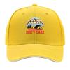 Camp Hair Dont Care Outdoor Camping Mountain Cabin Print Womens Baseball Cap Adjustable Vintage Ha Sandwich Baseball Cap