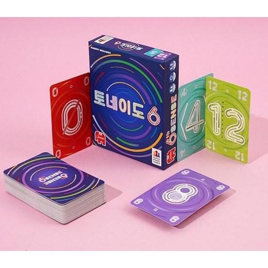 Korea Board Games Tornado 6 Card Game, Popular Korean Game