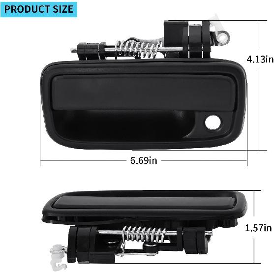 Tailgate Handle & Latch Kit for 1995-2004 Tacoma - Complete Assembly Direct R