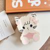 1pc Cute Cat Splicing Grab Clip Medium Hair Grab Shark Clip Personalized Fashion Sweet Hair Accessories