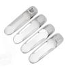4PCS Chrome Door Handle Cover Anti Scratch Car Left Right Side Handle Cap Replacement for Dodge RAM