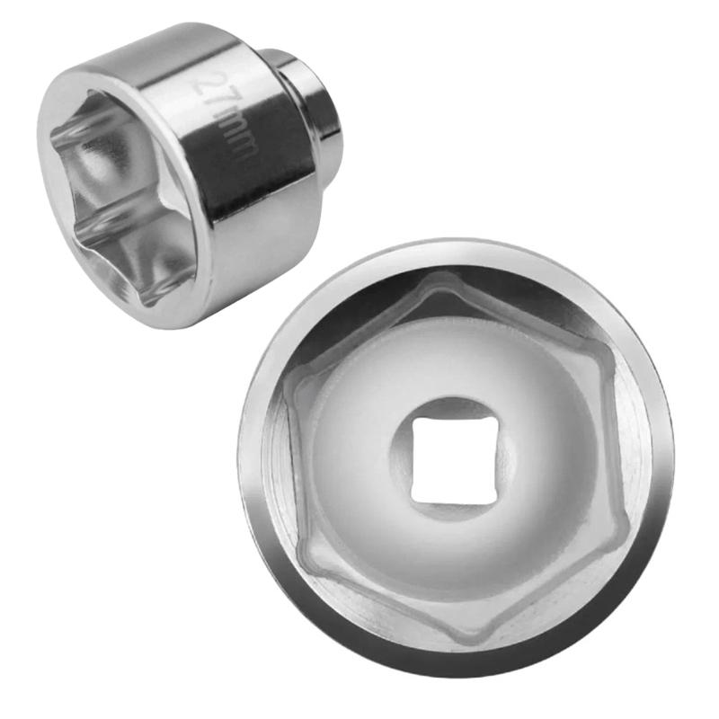 Easy to Use 27mm Oil Filter Wrench for Quick Removal Without Additional Tool on Various Vehicles Including Car and Motorcycles