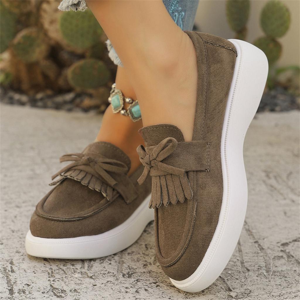 Women's Fashion Comfortable Large Size - Round Toe Flat Shoes