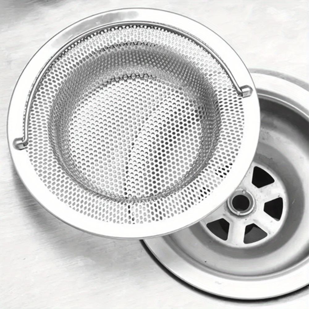 1/2pcs Stainless Steel Sink Filter - Anti Rust and Anti Clogging Mesh Filter, Suitable for Kitchen and Bathroom Sink Filters