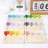 Wooden Montessori Toy Color Sense System Training Wood Insert Board 24 Color Children's Color Cognitive Matching Educational Toy
