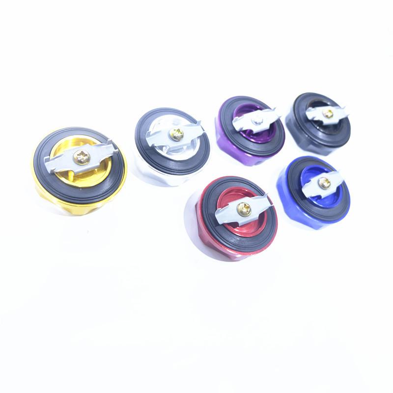SPSLD Car Engine Oil Cap Aluminum Fuel Filler Cover Lid for Mitsubishi HT6315 Galant Montero Diamante Outlander Space Star