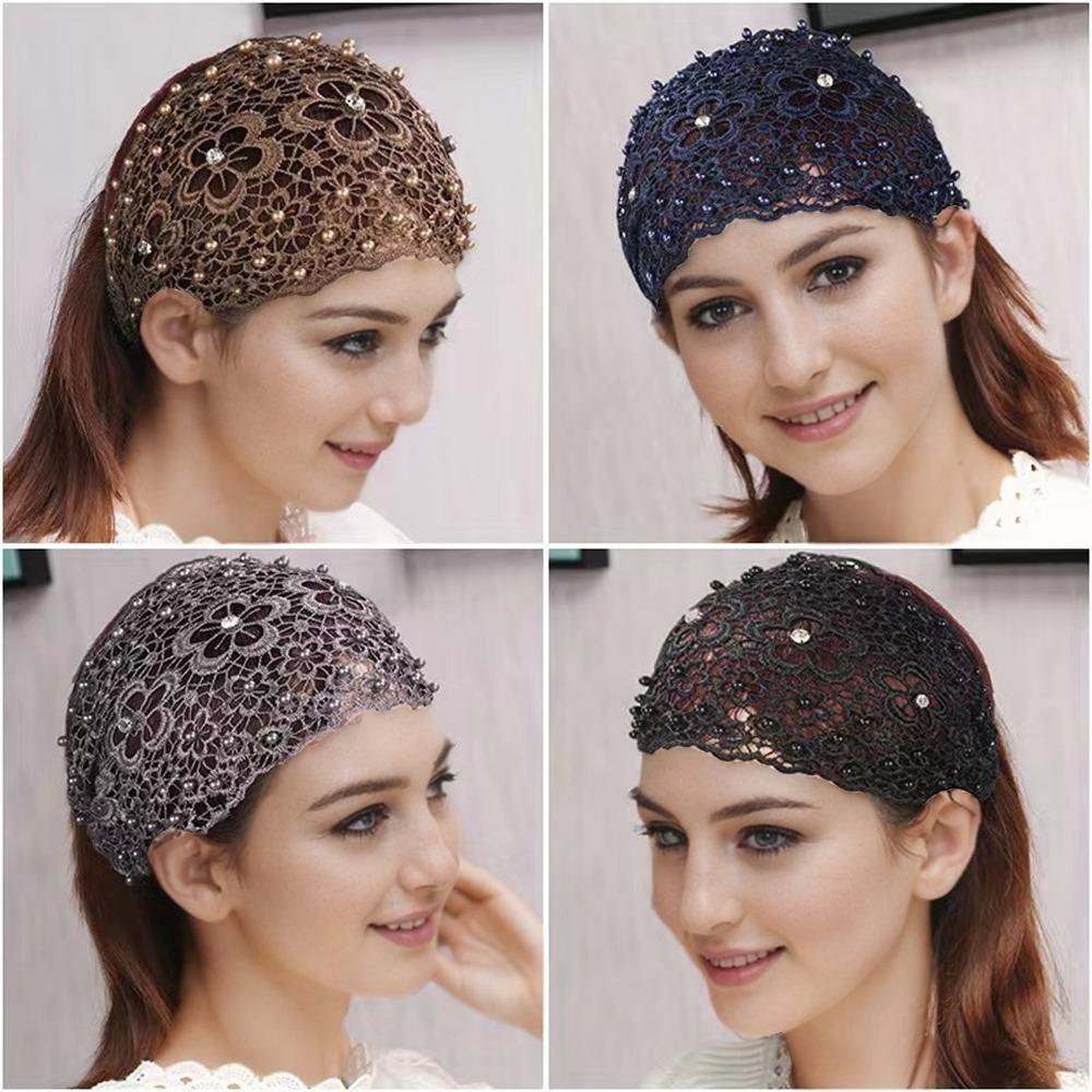 1 Stück Elegantes Perlen-Breitstirnband für Damen - Ein Modisches Haaraccessoire Geeignet für Freizeit, Ausflüge und Reisen