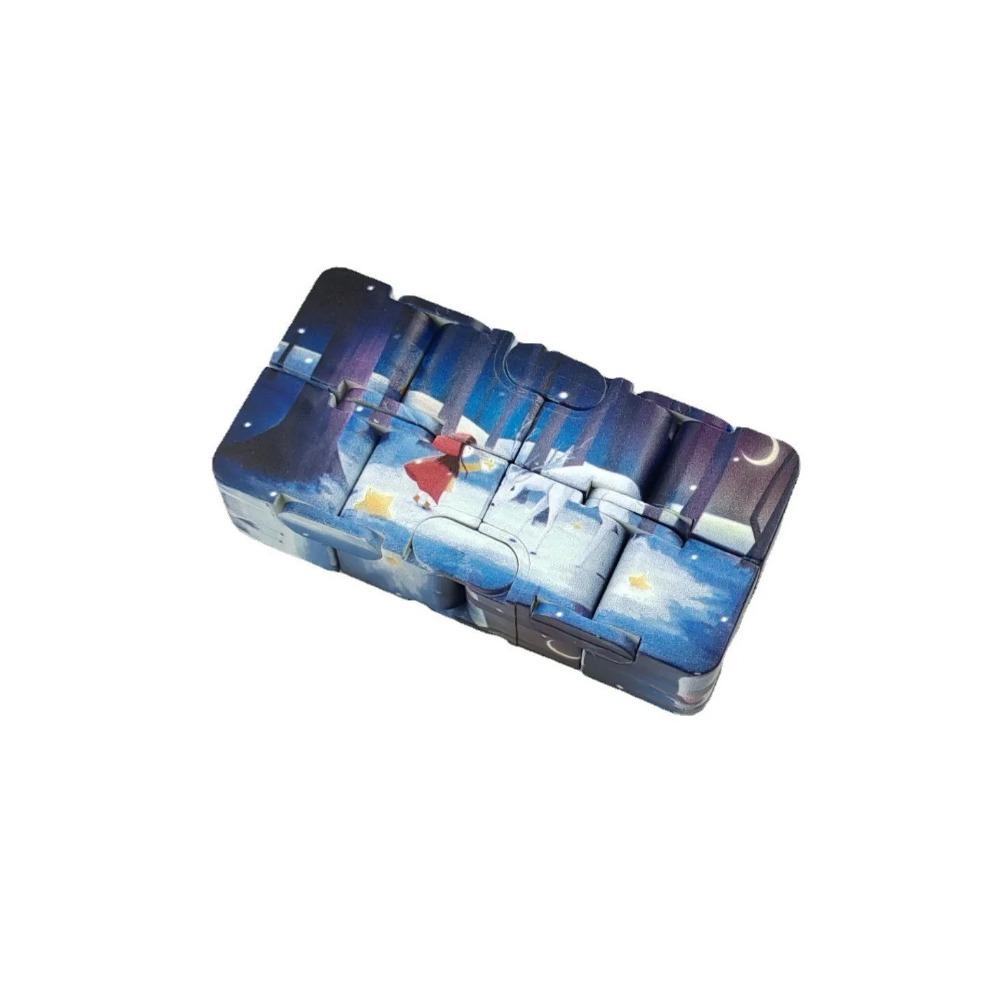 Starry Sky Christmas Magic Cube Children Adult Autism Anti Stress Relief Funny Hand Game  Fidgets Decompression Toys
