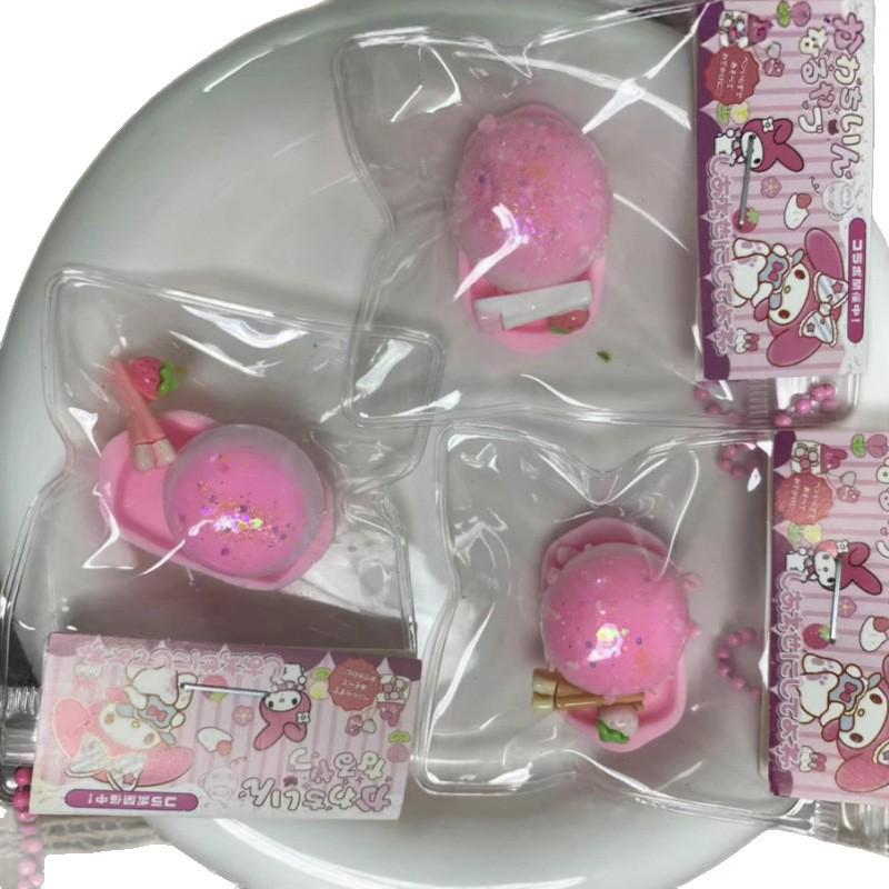 Glacier Slime Panda Pendant: High Transparency, Slow Rebound, Decompression Toy