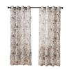 Ins Style Fresh Floral Sheer Curtain Door Panel Window Drapes No Drill Bedroom Living Room Balcony