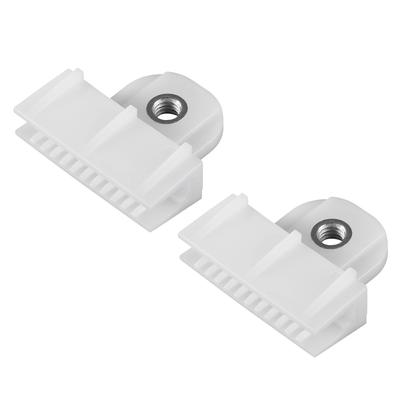 2 Stück Fenster Tür Glaskanal Halteclip Glasheber Halterung Fensterflügel Clip Universal