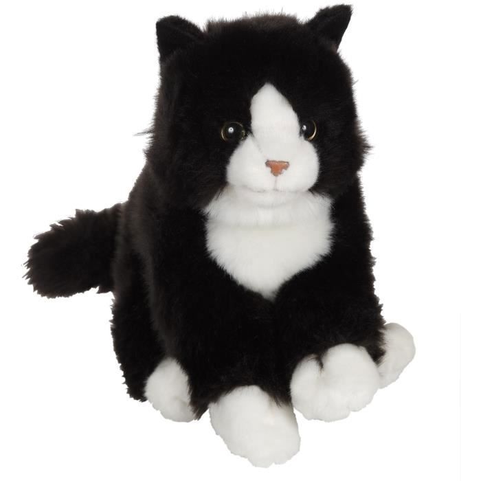 Gipsy Toys - Chat Mimiz - 28 cm - Noir &amp; Blanc
