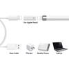 FONKEN Apple Pencil Konverter Ladeadapter Kabelanschluss Typ-C-Buchse auf Lightning-Buchse Konverter für Apple Pencil 1st