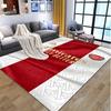 Tappeto con Fantasia Manchester United F.C., Tappetino da Interno/Esterno, per Picnic, Sala Giochi, Camera da Letto, Ufficio, Soggiorno, Tappeto Decorativo per la Casa, Regalo di Compleanno