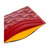 Goyard Saint-Sulpice Geometric Pattern Printed Color Block Canvas And Calfskin Card Holder Unisex Card Holder Color-1 Color-2 Color-3 STSULPPMLTY