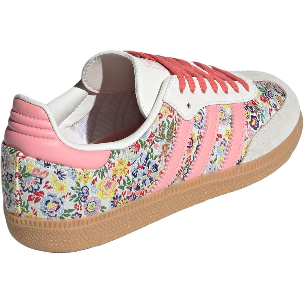 Liberty London X Adidas Samba OG J Floral Embroidery Kids Sneakers Cream Supplier-Colour JI0280