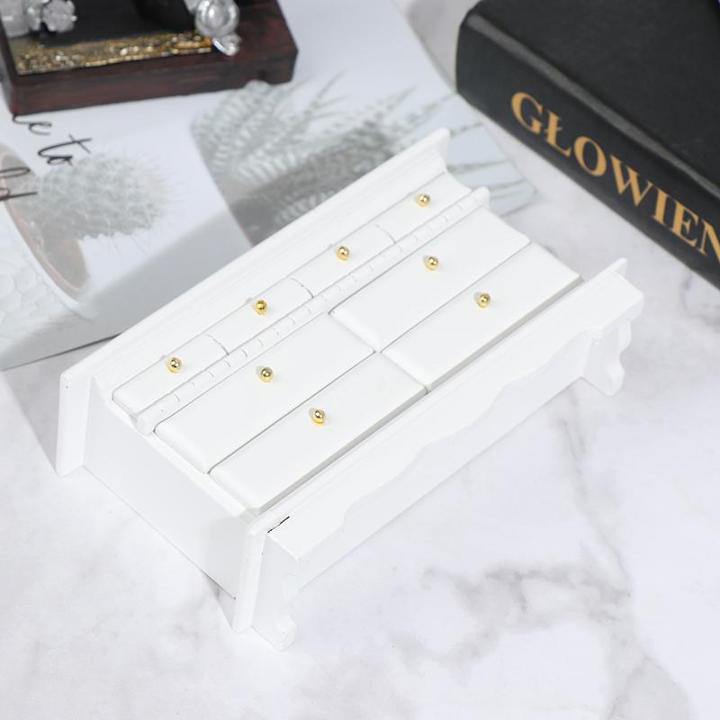 1:12 Dollhouse Miniature Bedroom Side Cabinet Dresser Furniture Accessories