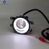 2 Pieces Car Fog Light LED Angel Eye DRL Daytime Running Lamp H11 12V High Bright For Toyota Wish 2009 2010 2011 2012