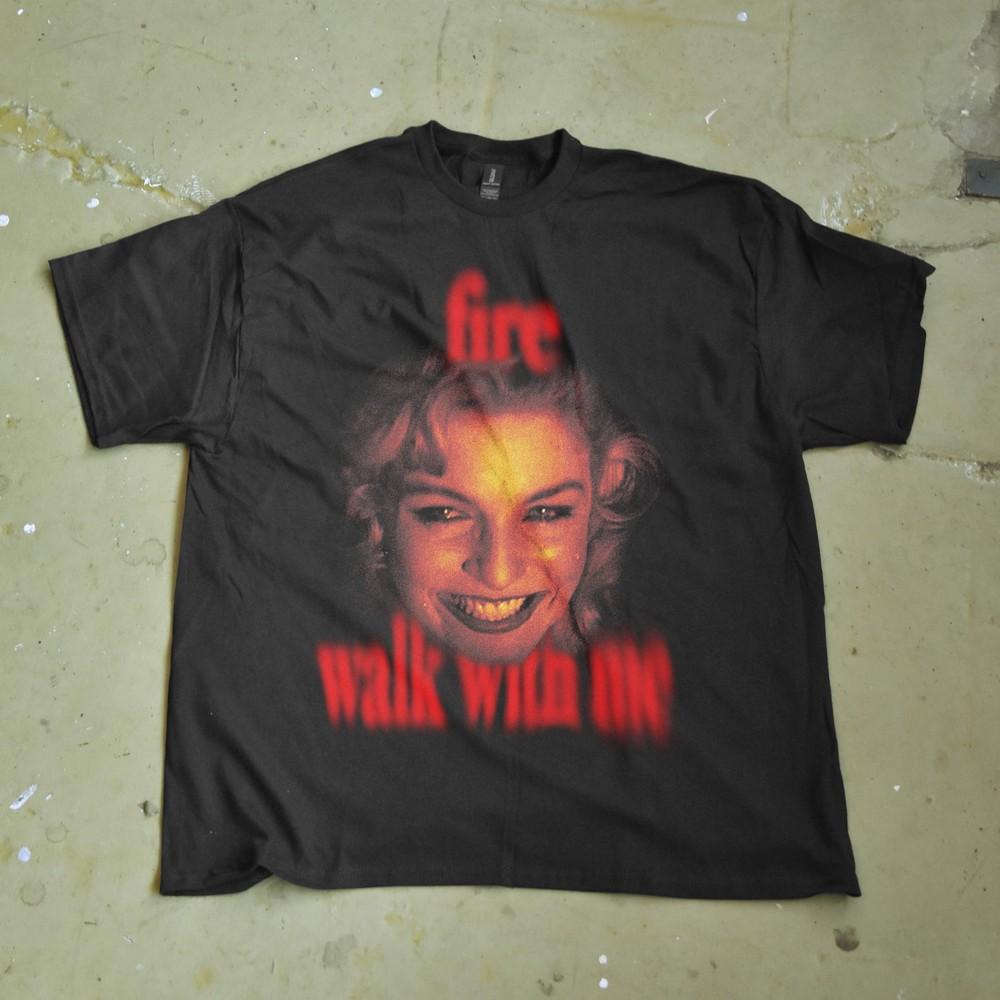 Twin Peaks TShirt | Fire Walk With Me | Laura Palmer Shirt | David Lynch Shirt Unisex T-Shirt XXL