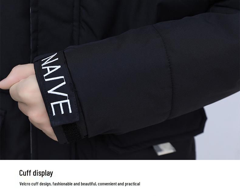 Men's Thickened Warm Jacket: Winter/Autumn Fashionable Versatile Coat