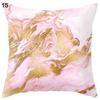 Coloured Drawing Marble Decorative Home Office Car Cushion Cover Pillow Cases